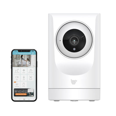 Purrsight 360° Smart App Camera with Night Vision and 2 Way Audio