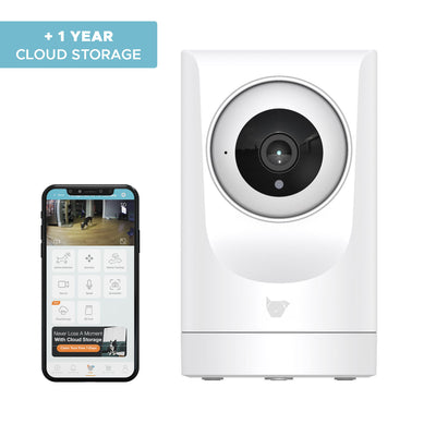 Purrsight 360° Smart App Camera with Night Vision and 2 Way Audio