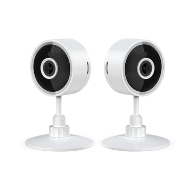 Purrsight Mini Smart App Enabled Camera Bundle (2-Pack) with 2-Way Audio for Cats and Dogs