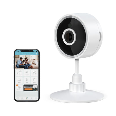 Purrsight Mini Smart Indoor Security Camera with Two-Way Audio